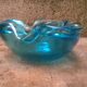 Murano Sommerso vintage glass ashtray