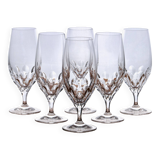 6 grands verres en cristal Royal