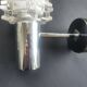 Pair of vintage 1970s chrome wall sconces.