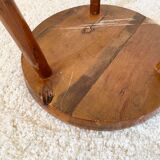 Duo of brutalist stools