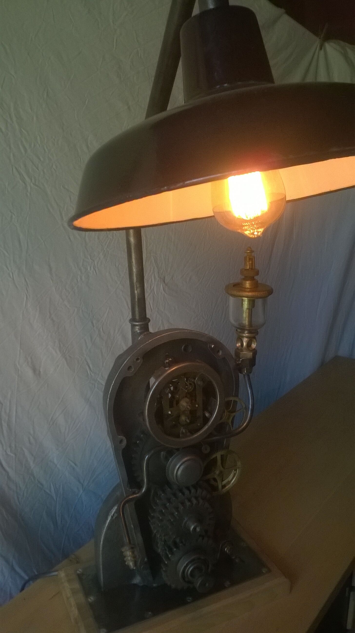 Steampunk lamp