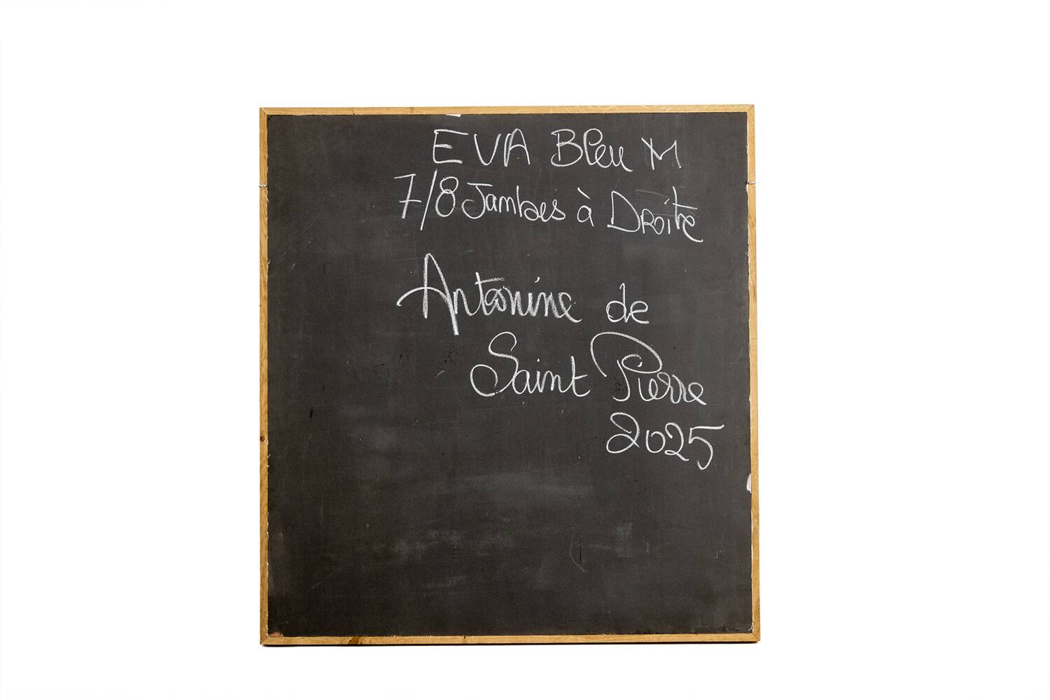 Antonine de Saint Pierre. Eva panel in navy blue lacquered metal. Contemporary.