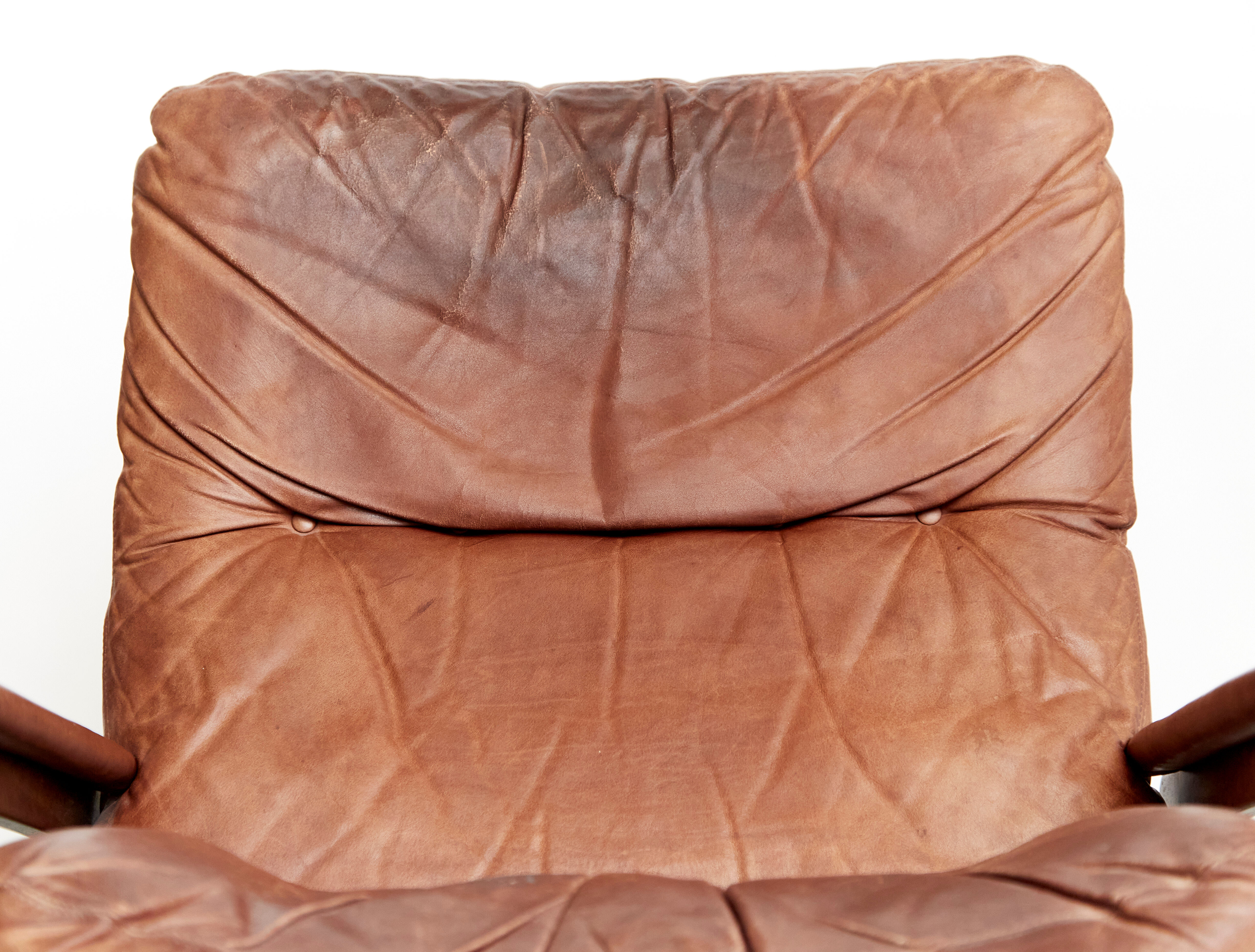 Vintage King Chair by André Vandenbeuck for Strässle