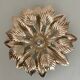 Vintage wall light in gold metal