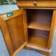 Louis Philippe bedside table in solid wood Novostyle 1970