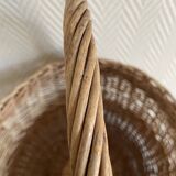 Panier osier rond