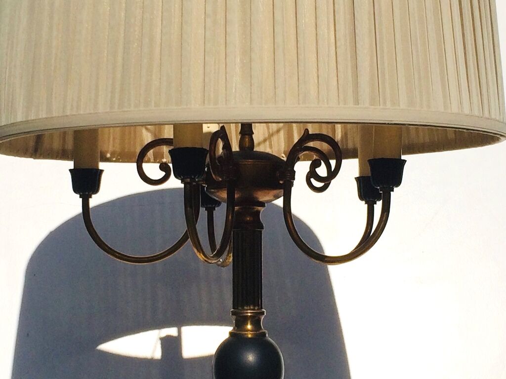 Floor lamp " Hollywood Regency ". Vintage
