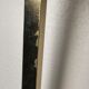 Vintage gold chrome metal Lancel bookcase 1970