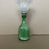 Antique glass table lamp