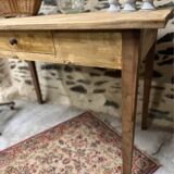 table with vintage drawer