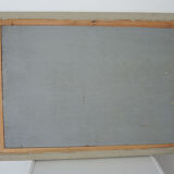 Old oil on wood painting signed and framed