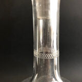 Etched glass carafe