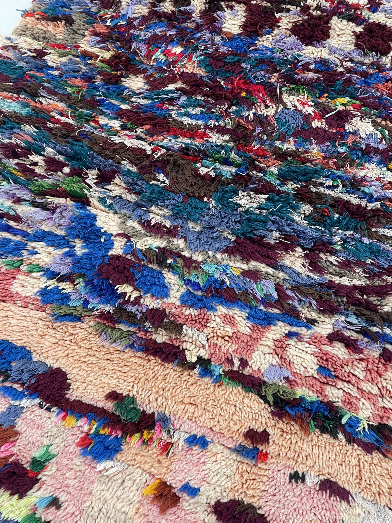 Tapis Boucherouite