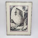 Set of two prints signed LEPOTIER