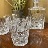 Vintage Arques Crystal Whiskey Set