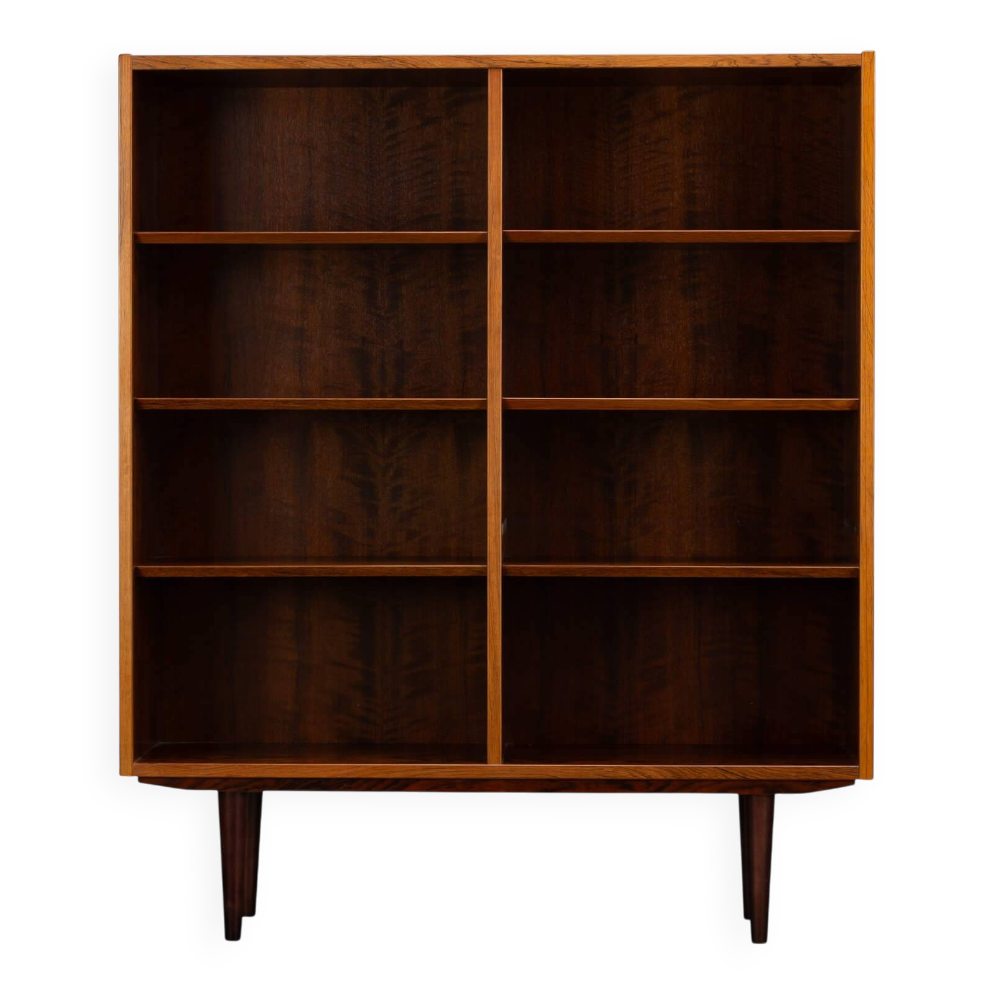 Danish Design Rosewood Bookcase by Hundevad & Co, 1960s