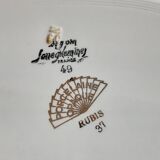 Plat oval Digoin sarreguemines