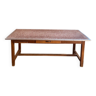 Grande Table de salle à manger vintage