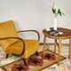 H 410 armchair designed by Jindrich Halabala, Czechoslovakia