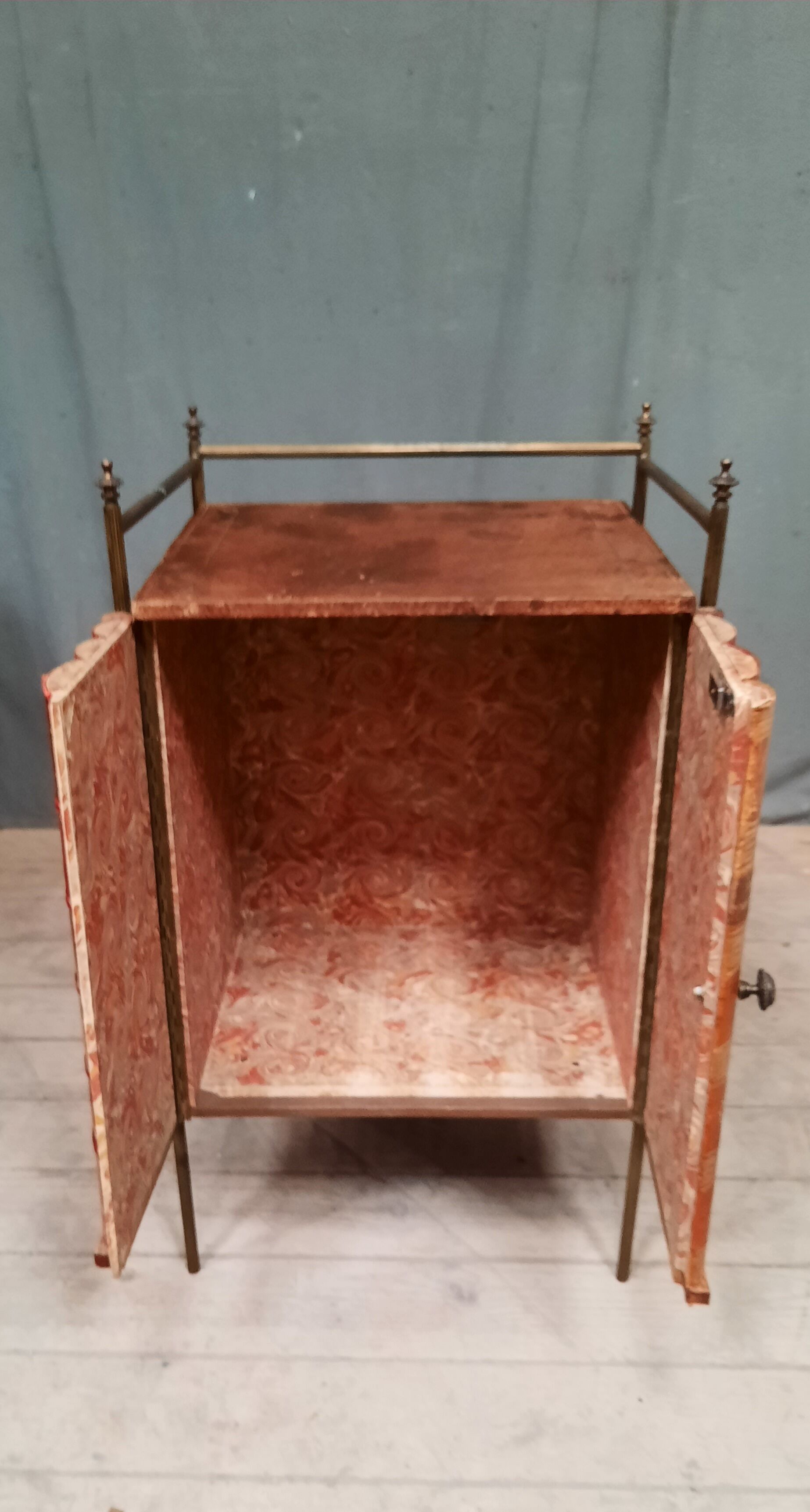 Leather bedside furniture