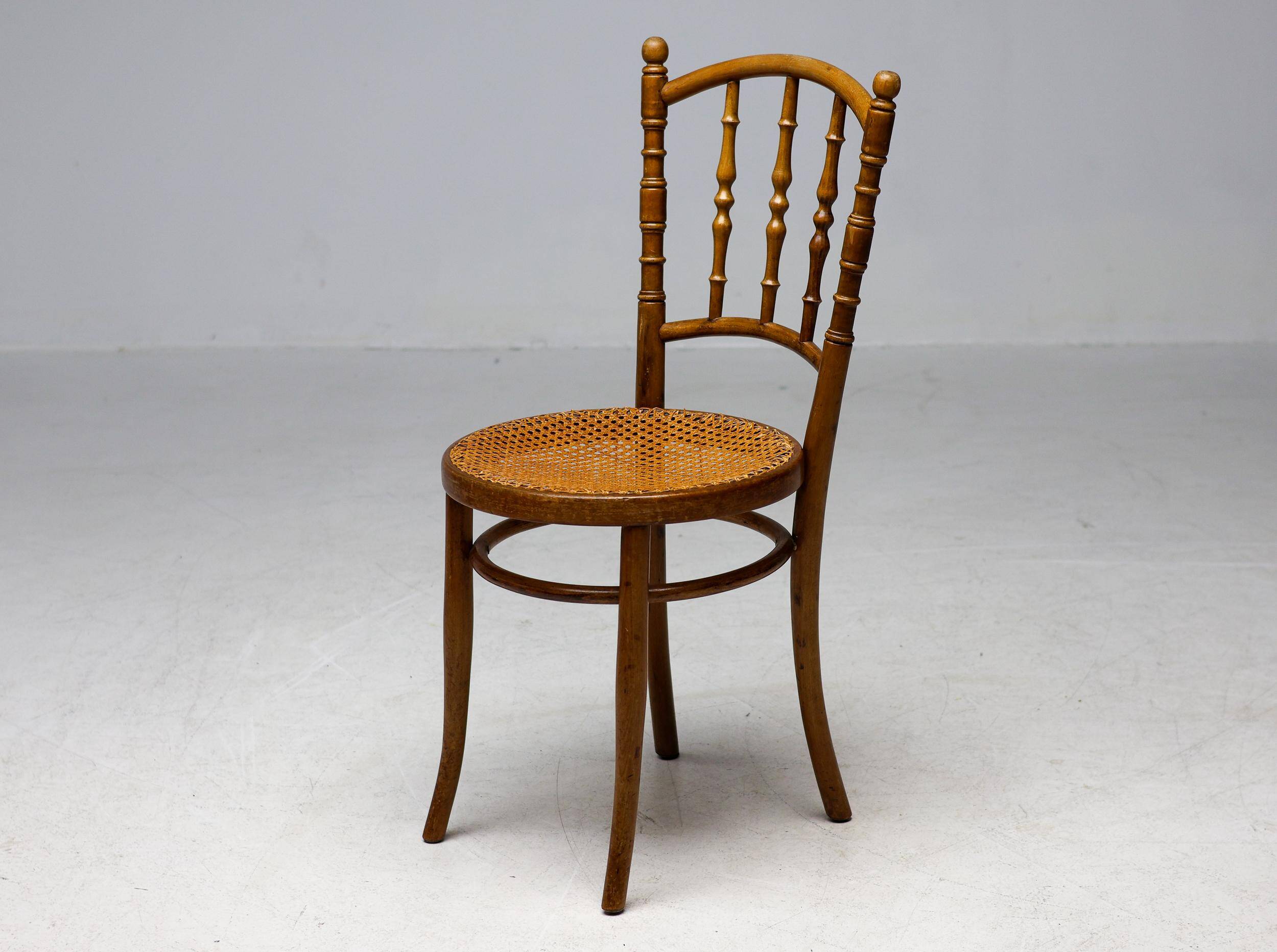 J&J Kohn coffee chairs, around 1950