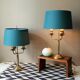 Paire de lampes bouillottes 19é style empire