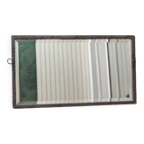Art deco beveled mirror