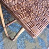 Rattan coffee table