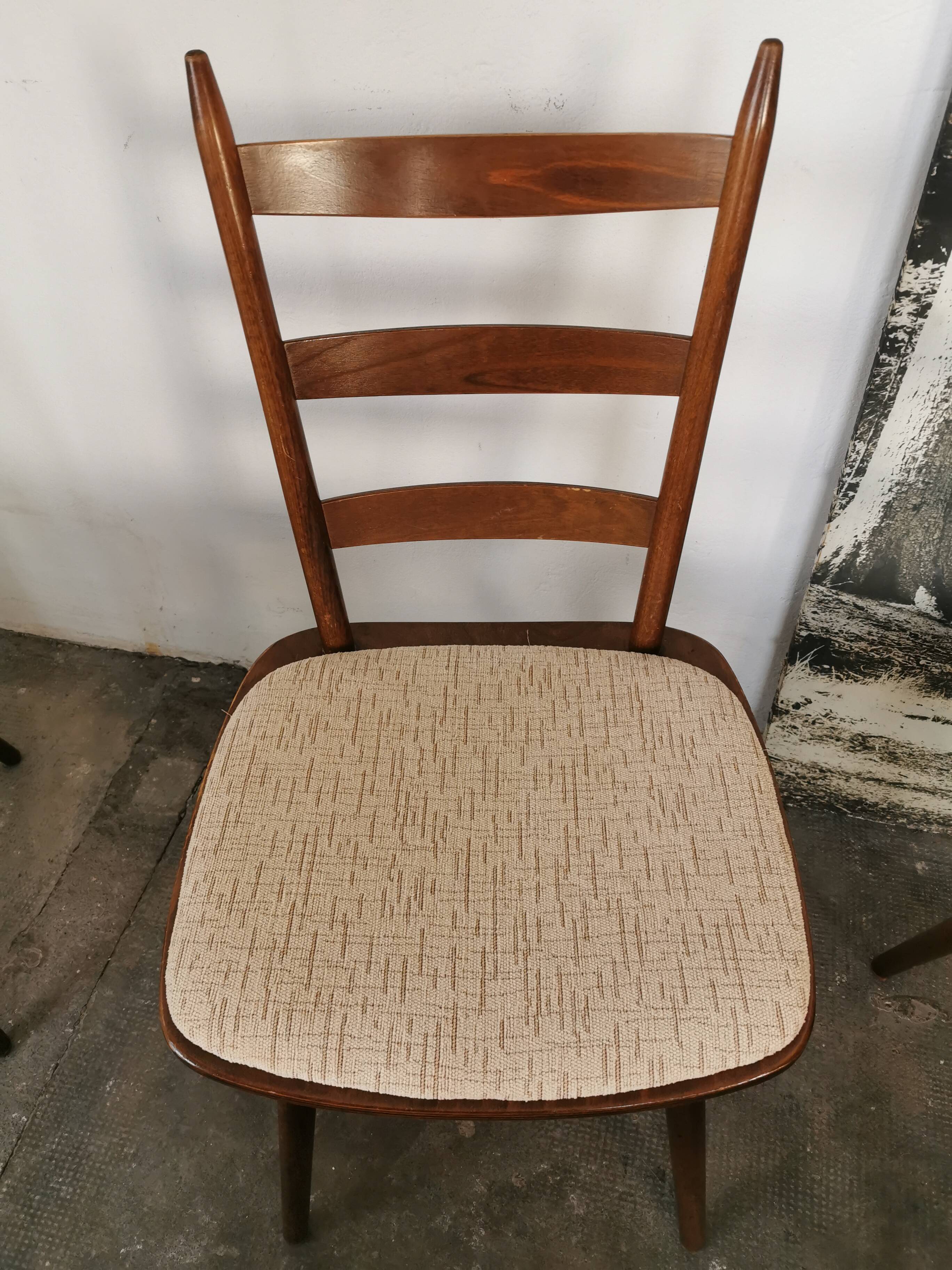 Set de 6 chaises bistrots Hiller, vers 1960