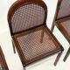 Set of four Mid-Century dining chairs by Lübke