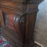 Empire style trade furniture bookcase in solid pine