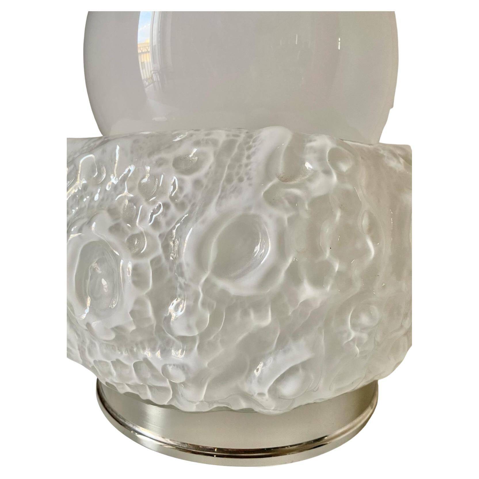Murano glass table lamp, style Carlo Nason for Mazzega, Italy 1970s
