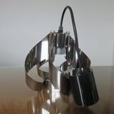 70s chrome metal hanging