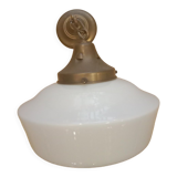 Art Deco opaline suspension