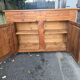 Old farmhouse sideboard in solid cherry – rustic country style