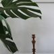 Two copper candle holders
