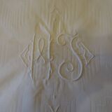 Monogramed pillow case