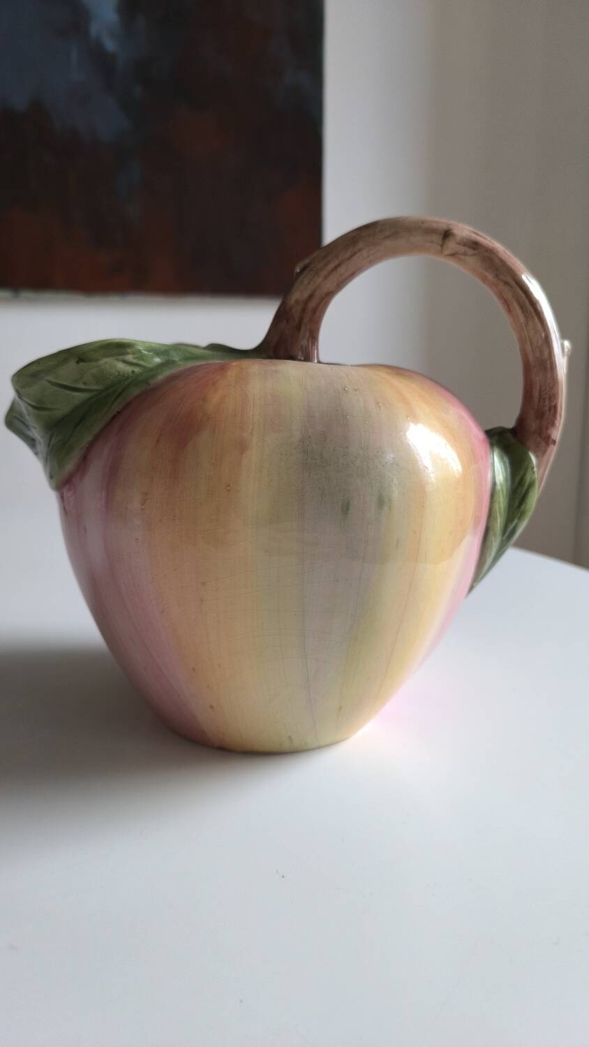 Large bassano pitcher (italy) vintage