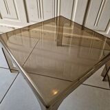 Smoked plexiglass coffee table 70'