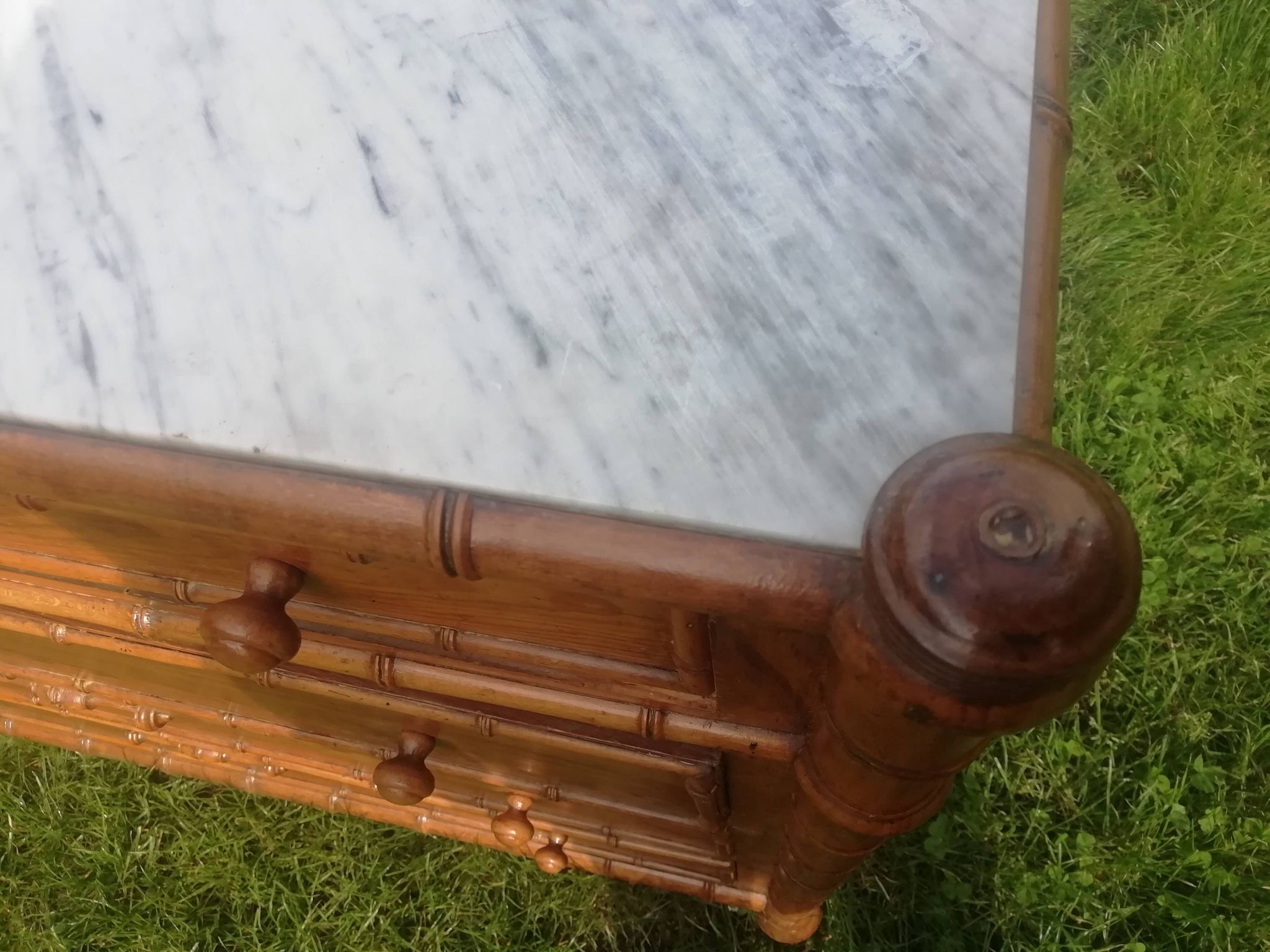 19th century bamboo-style chest of drawers in Pitchpinn