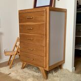 Vintage dresser feet compass