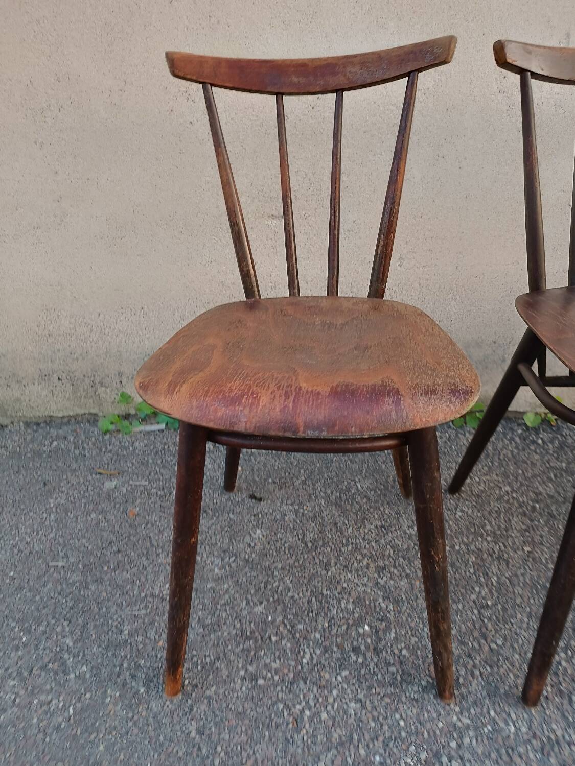 Set of 4 chairs by Tatra Nabytok Czechoslovakia 1960