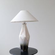 Art Nouveau ceramic table lamp Rörstrand Sweden, 1900