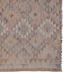 1970s Vintage Turkish Oushak Tribal Flat Woven Kilim Rug Runner 100 x 303 cm