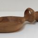 Vintage sculptural wooden pocket tray