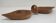Vintage sculptural wooden pocket tray
