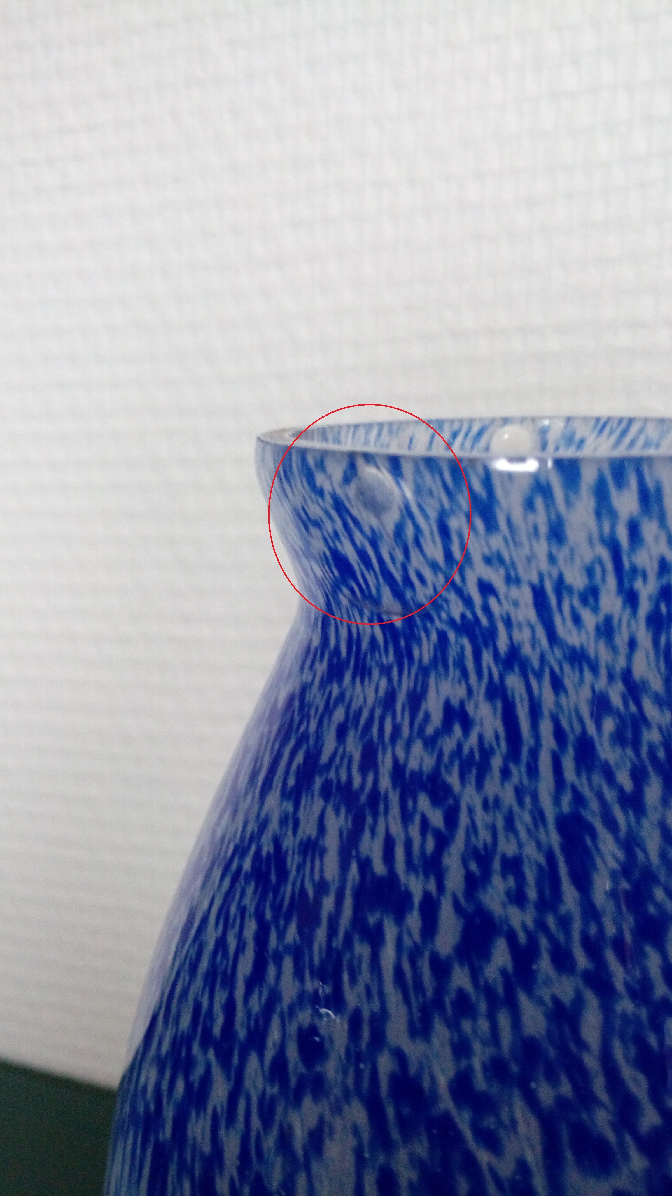 Situation Réussi aile vase verre soufflé signé circulation tigre Doit