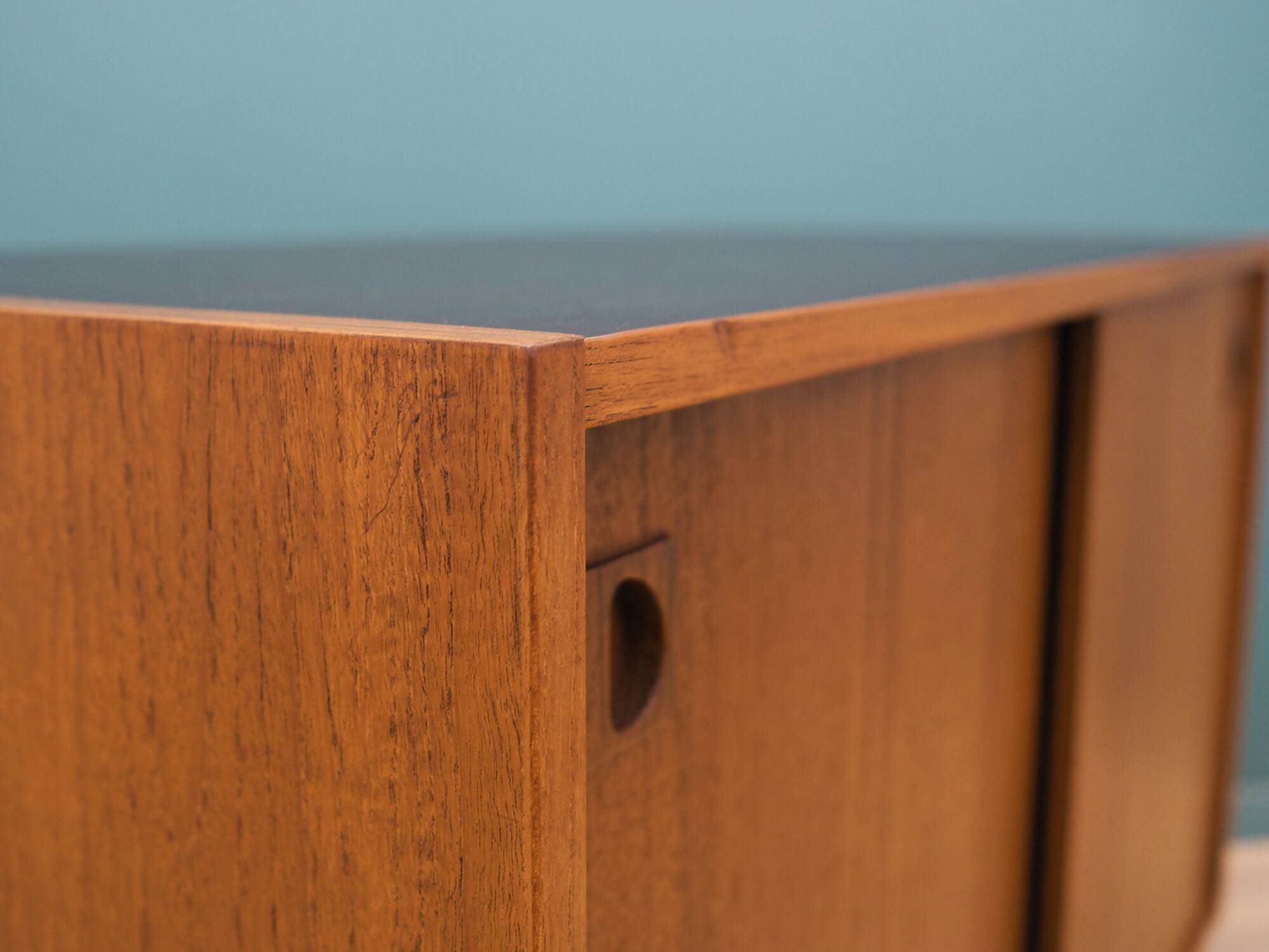 Teak cabinet, Danish design, 1970s, production: Denmark