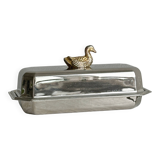 stainless steel butter dish