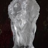 Czech vase in the style of Lalique